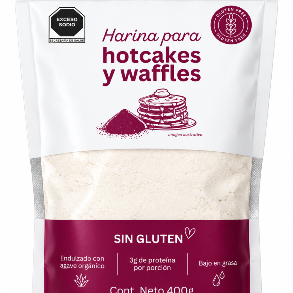 Mezcla de Harinas para Hot Cakes y Waffles - Imagen 4