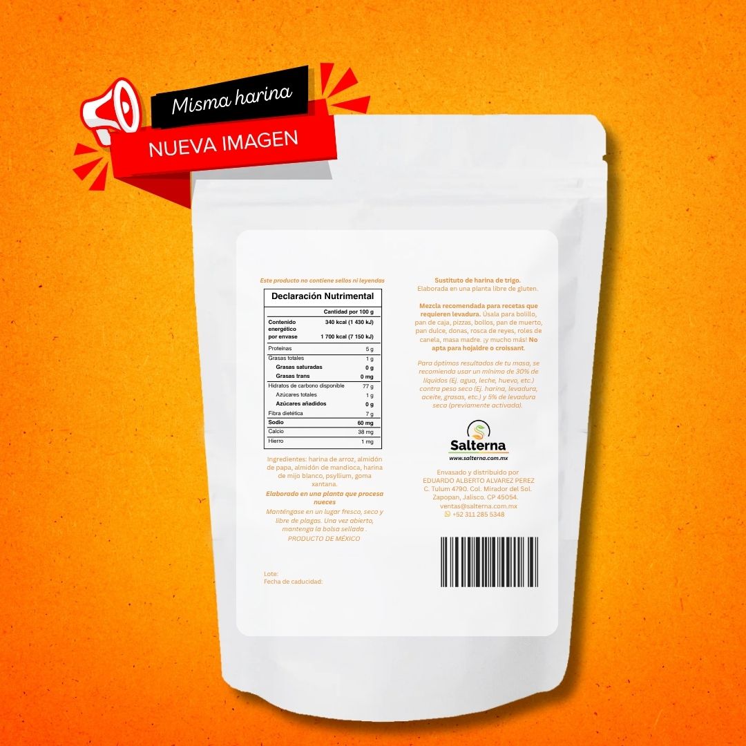 Harina para Panadería - 400g - Image 3