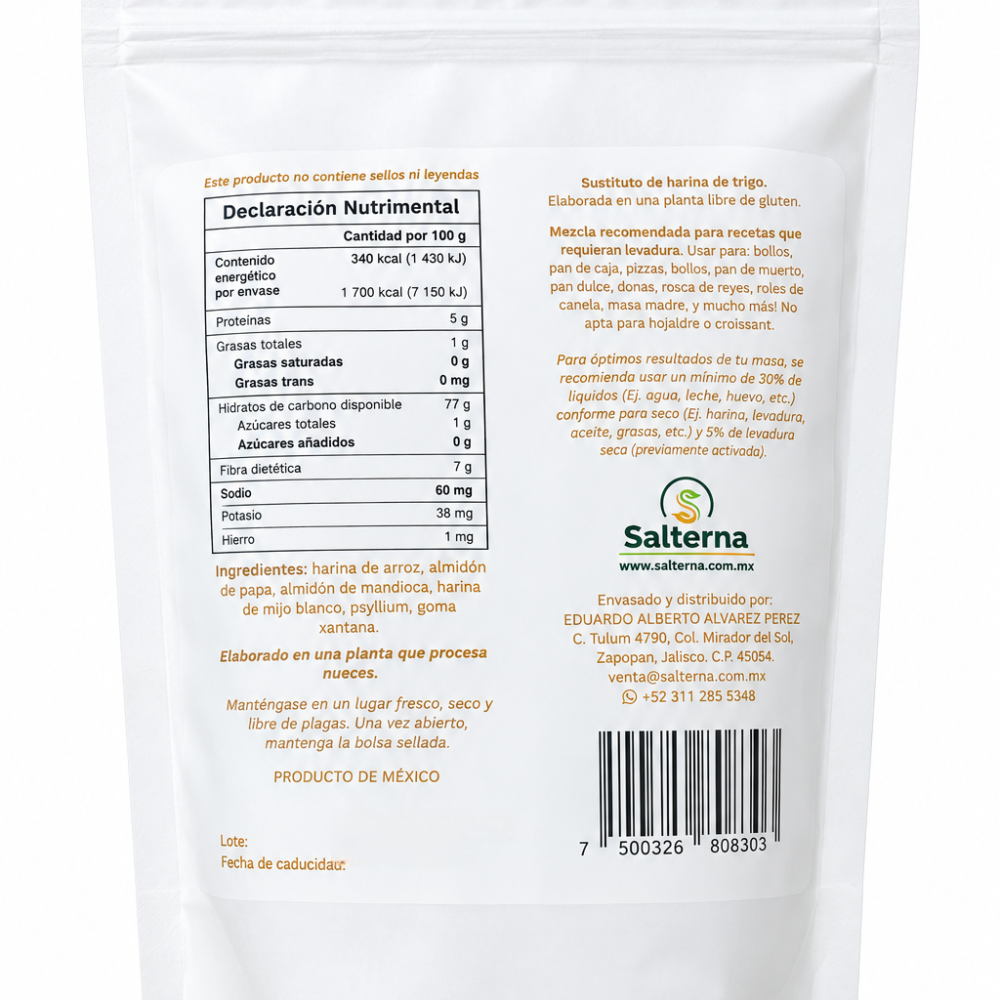 Harina para Panadería - 400g - Imagen 3