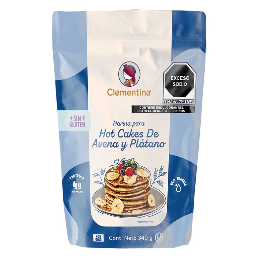 Harina para Hot Cakes de Avena y Plátano