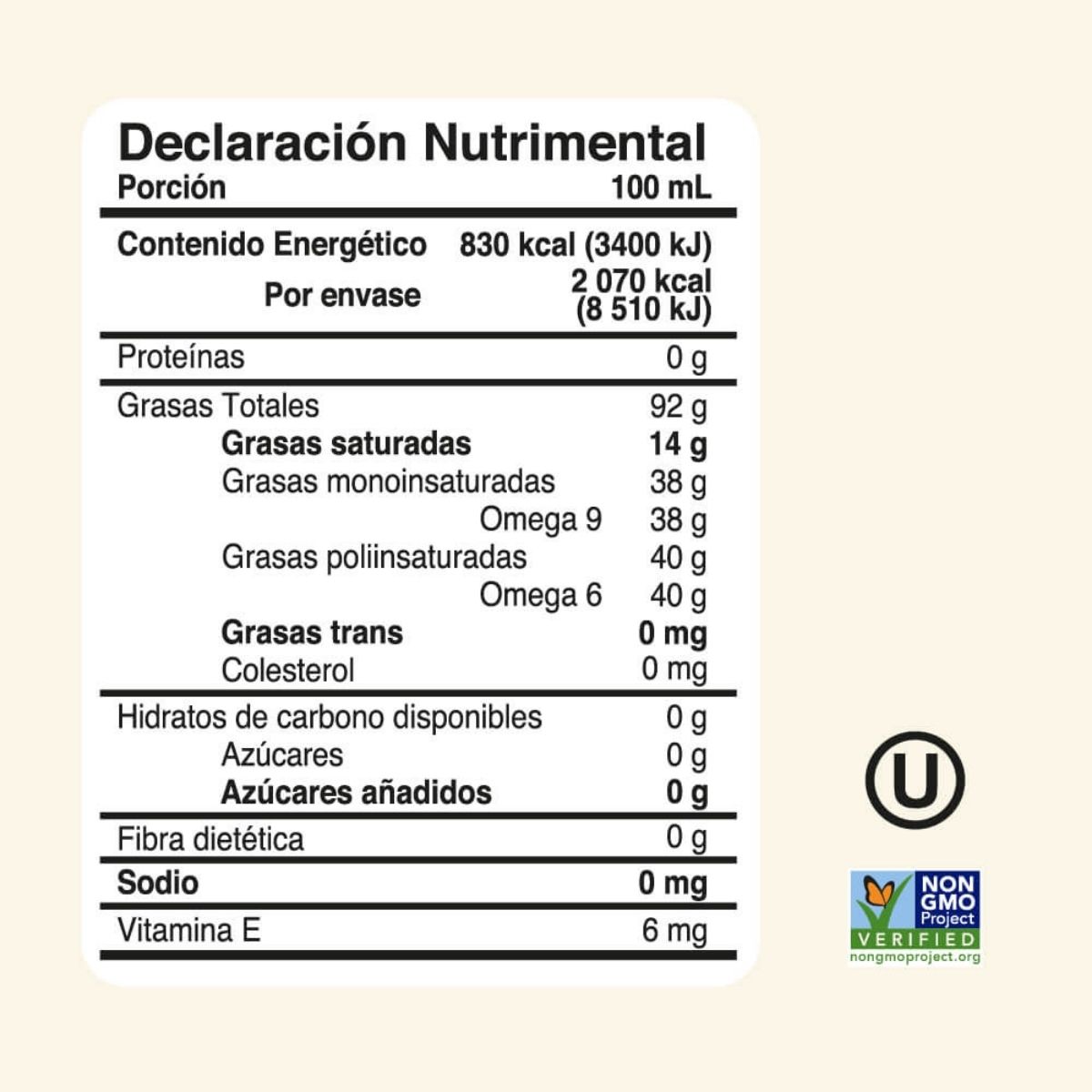 Aceite de Ajonjolí Extra Virgen - 250mL - Image 2