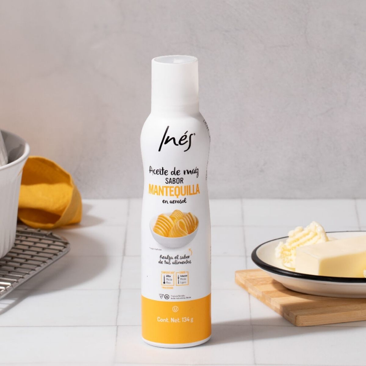 Aceite de Maíz Sabor Mantequilla en Aerosol - 134g
