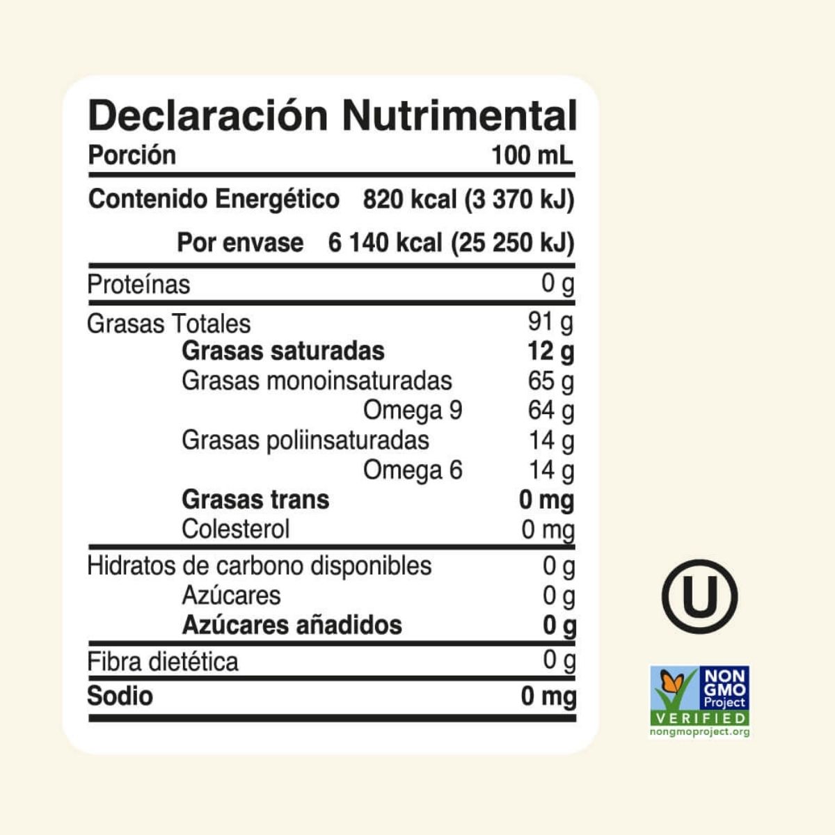 Aceite de Oliva para Freír - 750mL - Image 2