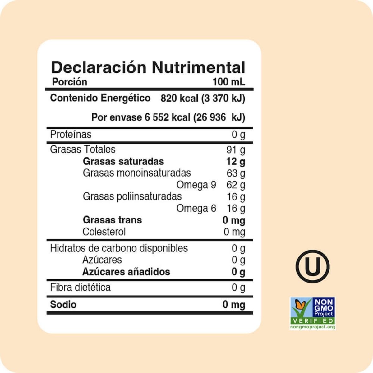 Aceite de Oliva para Freir - Squeeze 800mL - Image 2